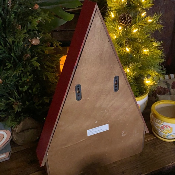 Pottery Barn Rustic and Charming Wooden Cubbied Cottage Advent Calendar - Picture 8 of 15